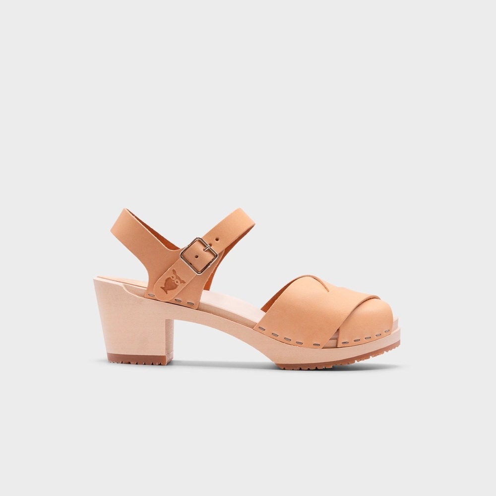 Sandgrens monroe crossed clog sandal